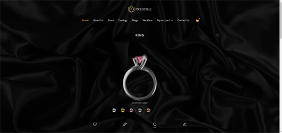 3D網(wǎng)站制作,珠寶定制 